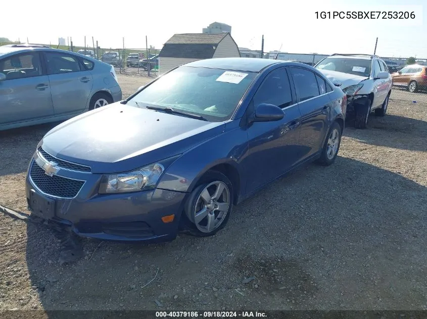 2014 Chevrolet Cruze Lt VIN: 1G1PC5SBXE7253206 Lot: 40379186