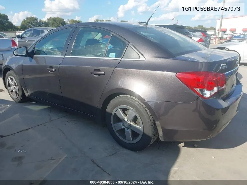 1G1PC5SBXE7457973 2014 Chevrolet Cruze 1Lt Auto