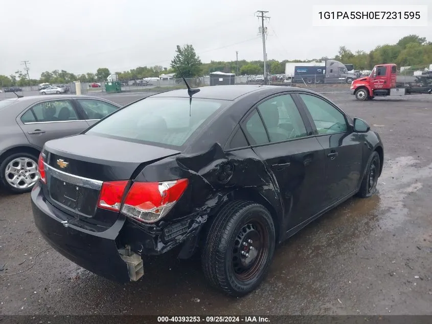 2014 Chevrolet Cruze Ls Auto VIN: 1G1PA5SH0E7231595 Lot: 40393253