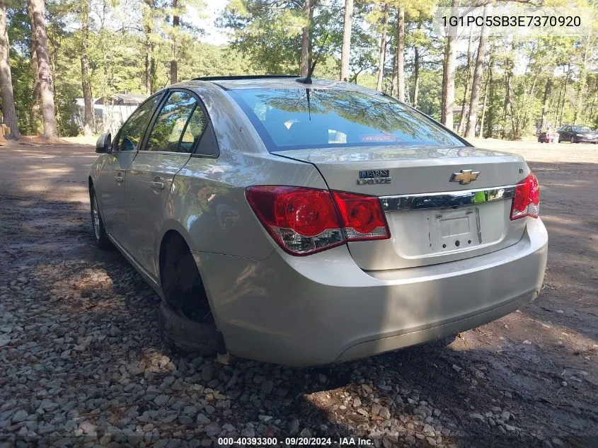 2014 Chevrolet Cruze 1Lt Auto VIN: 1G1PC5SB3E7370920 Lot: 40393300