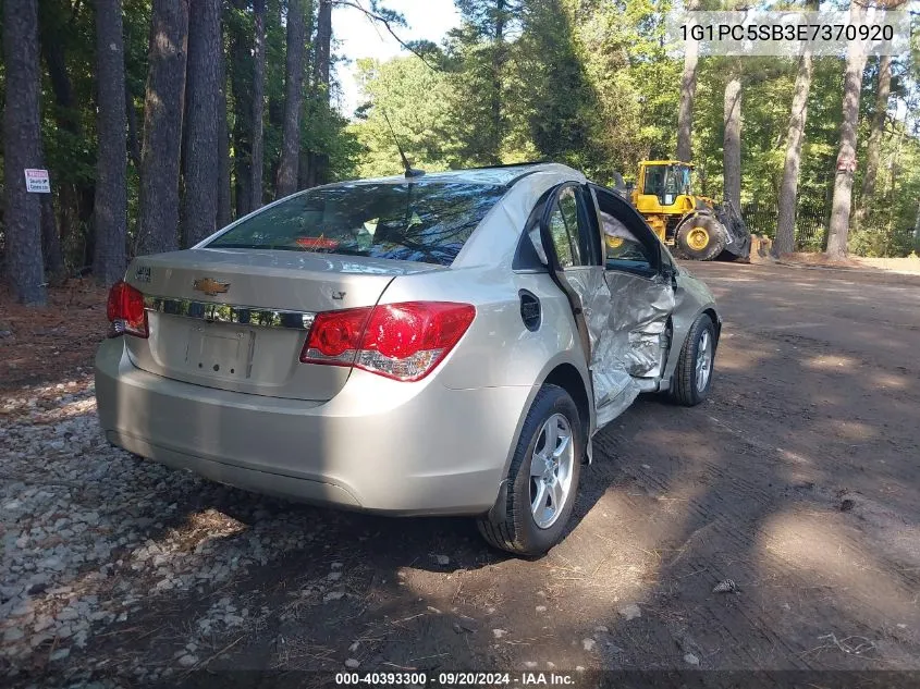 1G1PC5SB3E7370920 2014 Chevrolet Cruze 1Lt Auto