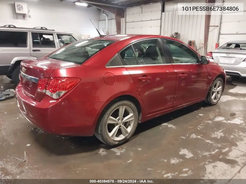 1G1PE5SB6E7384806 2014 Chevrolet Cruze 2Lt Auto