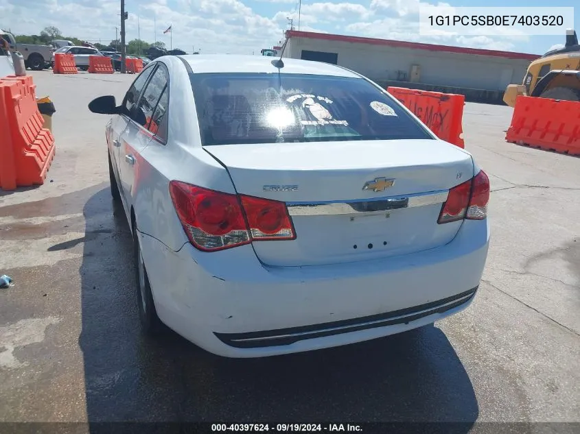 1G1PC5SB0E7403520 2014 Chevrolet Cruze 1Lt Auto