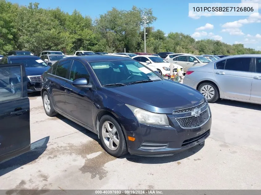 2014 Chevrolet Cruze 1Lt Auto VIN: 1G1PC5SB2E7126806 Lot: 40397693