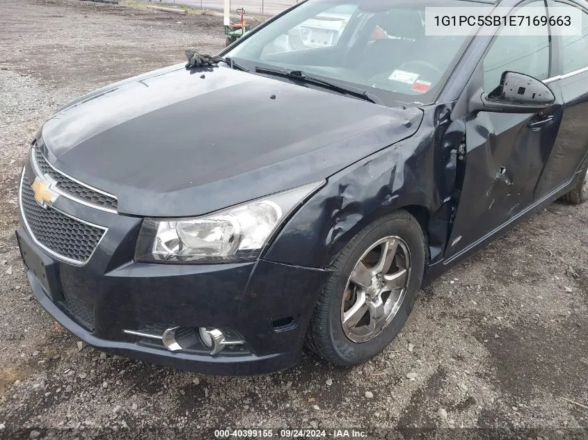 1G1PC5SB1E7169663 2014 Chevrolet Cruze 1Lt Auto