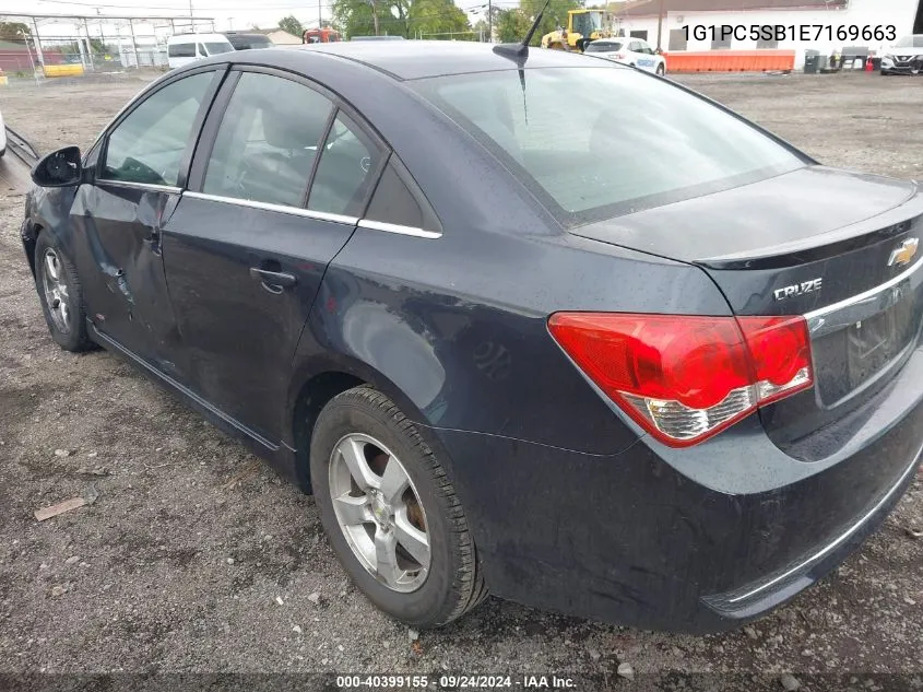 1G1PC5SB1E7169663 2014 Chevrolet Cruze 1Lt Auto