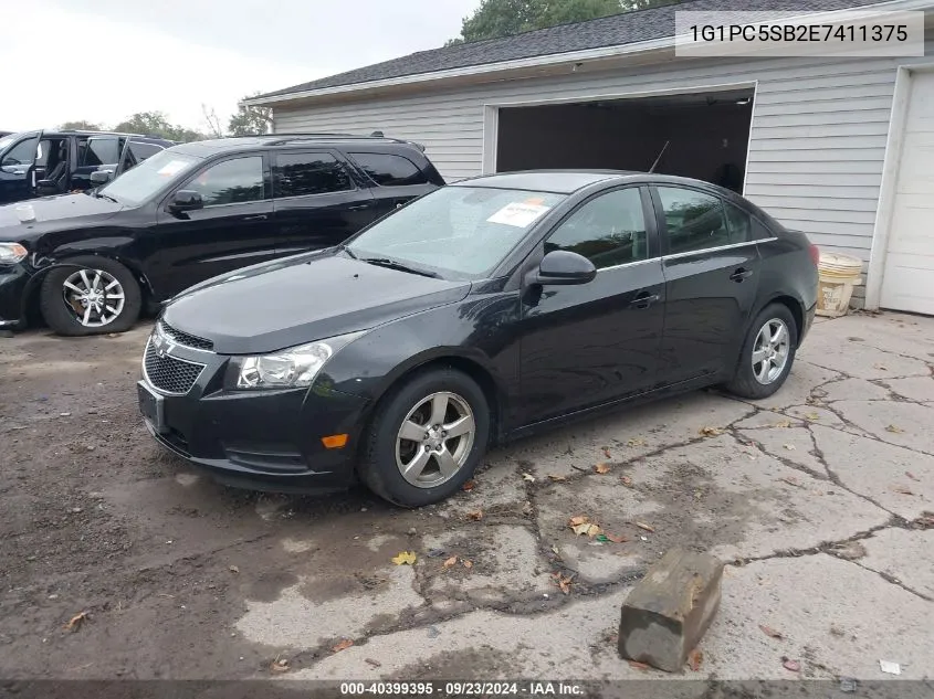 2014 Chevrolet Cruze 1Lt Auto VIN: 1G1PC5SB2E7411375 Lot: 40399395