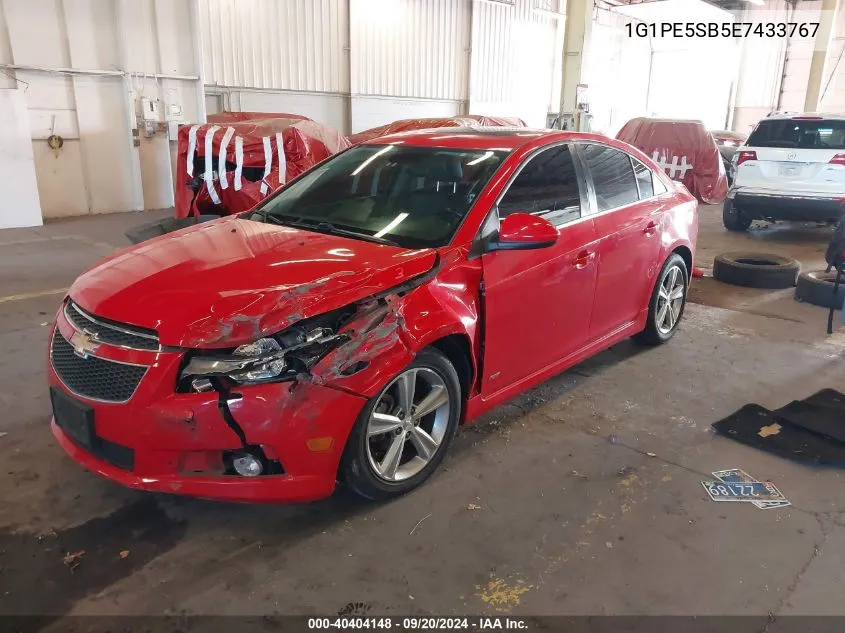 1G1PE5SB5E7433767 2014 Chevrolet Cruze 2Lt Auto