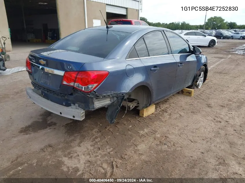 2014 Chevrolet Cruze 1Lt Auto VIN: 1G1PC5SB4E7252830 Lot: 40406450