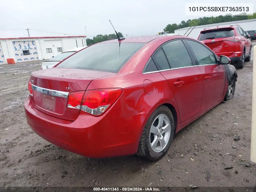 2014 Chevrolet Cruze Lt VIN: 1G1PC5SBXE7363513 Lot: 40411343