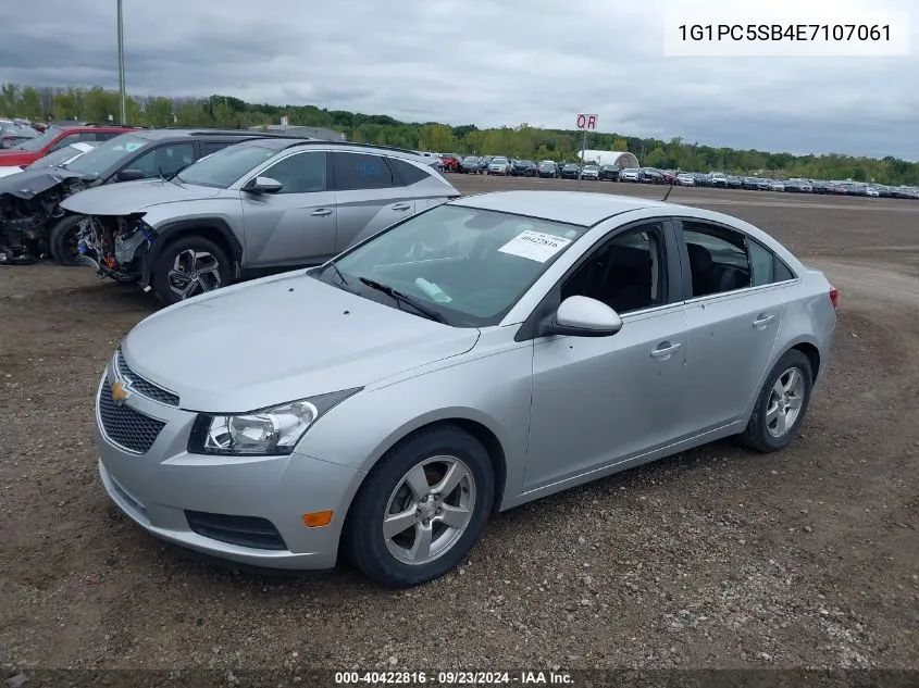 2014 Chevrolet Cruze 1Lt Auto VIN: 1G1PC5SB4E7107061 Lot: 40422816