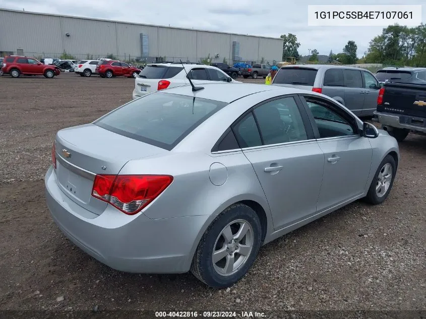 1G1PC5SB4E7107061 2014 Chevrolet Cruze 1Lt Auto