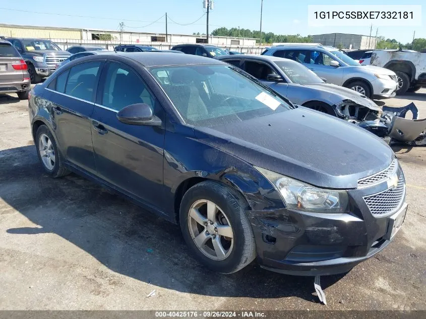 2014 Chevrolet Cruze 1Lt Auto VIN: 1G1PC5SBXE7332181 Lot: 40425176