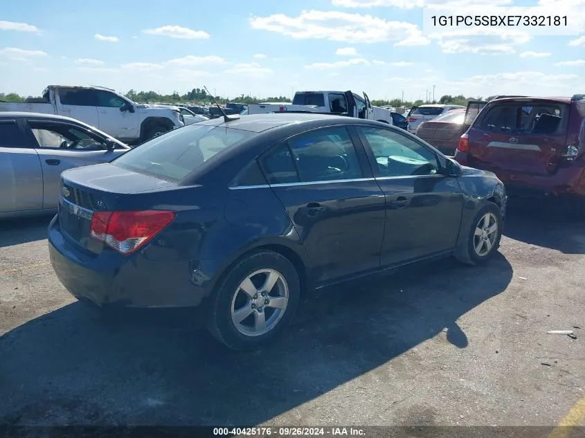 1G1PC5SBXE7332181 2014 Chevrolet Cruze 1Lt Auto