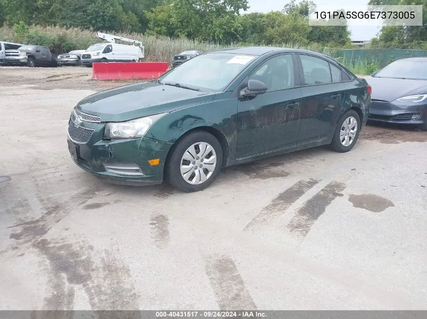 2014 Chevrolet Cruze Ls Auto VIN: 1G1PA5SG6E7373005 Lot: 40431517