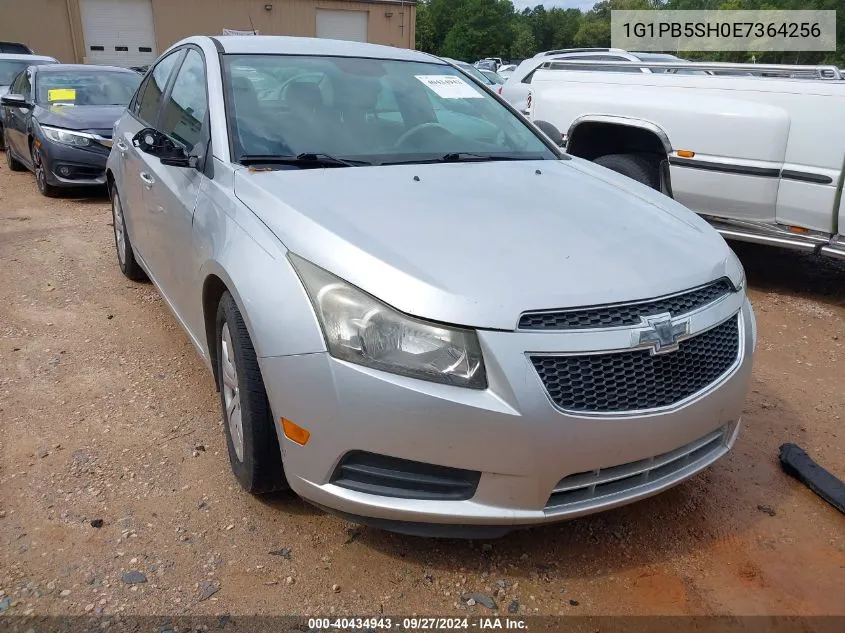 1G1PB5SH0E7364256 2014 Chevrolet Cruze Ls Manual