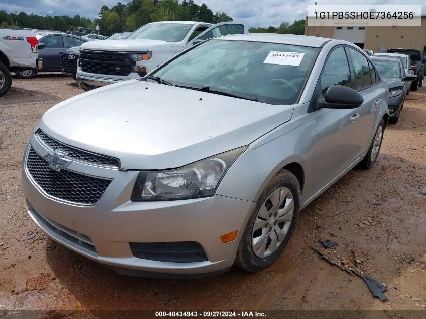 2014 Chevrolet Cruze Ls Manual VIN: 1G1PB5SH0E7364256 Lot: 40434943