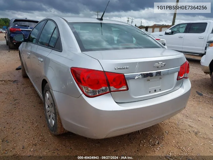 2014 Chevrolet Cruze Ls Manual VIN: 1G1PB5SH0E7364256 Lot: 40434943