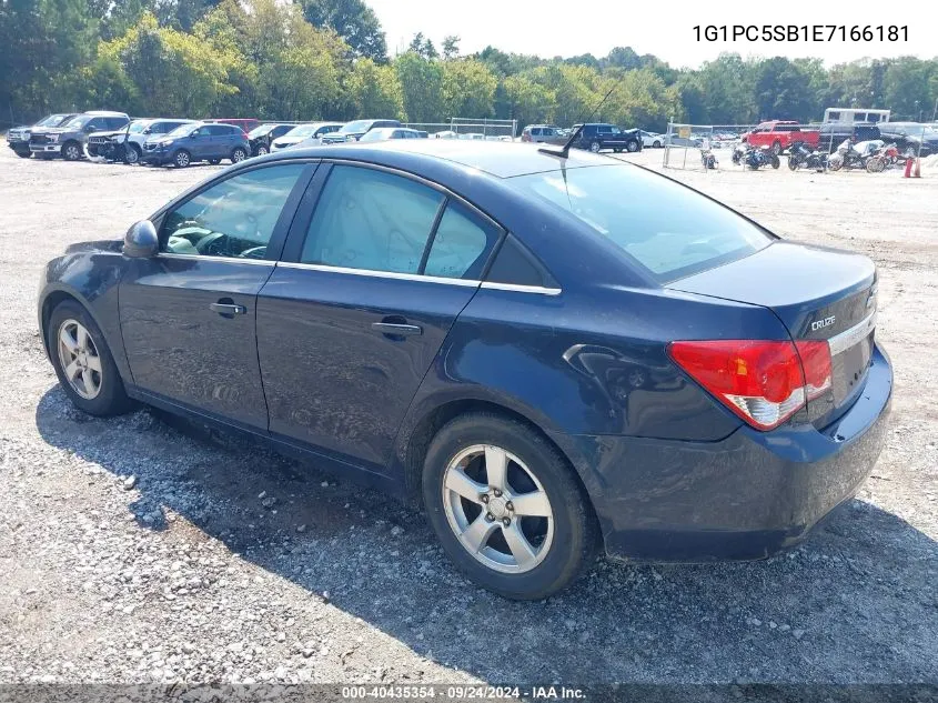 1G1PC5SB1E7166181 2014 Chevrolet Cruze 1Lt Auto