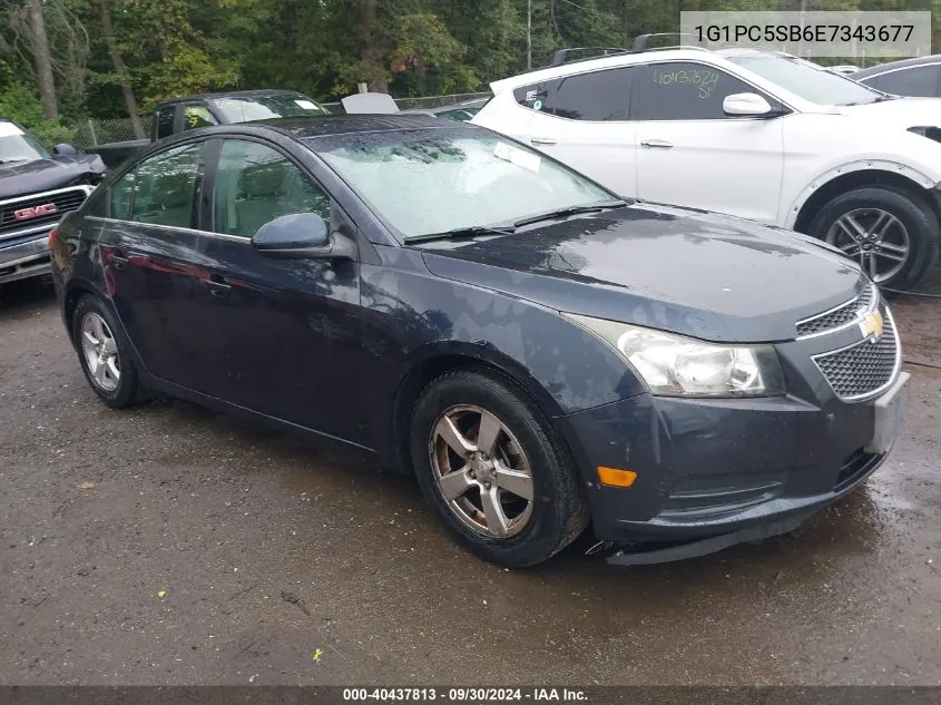 1G1PC5SB6E7343677 2014 Chevrolet Cruze 1Lt Auto