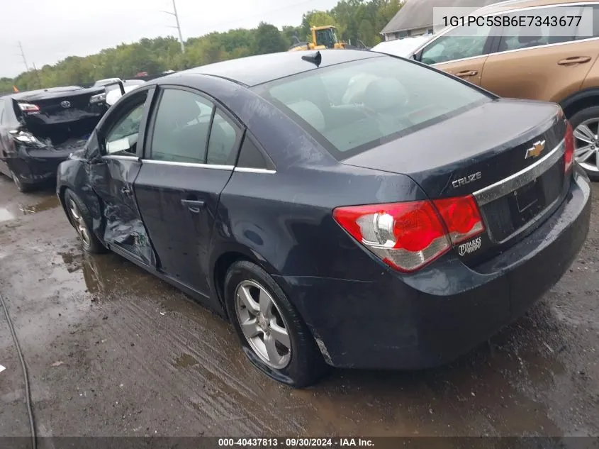 1G1PC5SB6E7343677 2014 Chevrolet Cruze 1Lt Auto