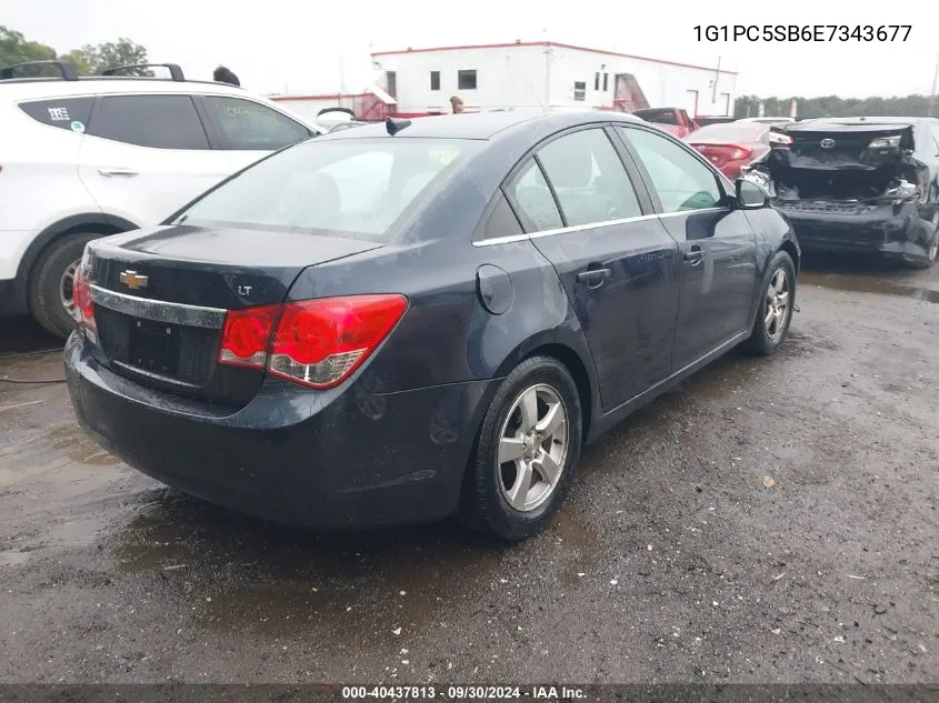 2014 Chevrolet Cruze 1Lt Auto VIN: 1G1PC5SB6E7343677 Lot: 40437813