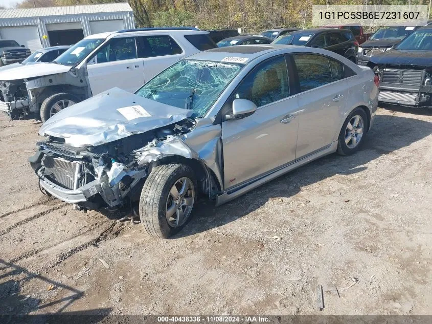 1G1PC5SB6E7231607 2014 Chevrolet Cruze 1Lt Auto