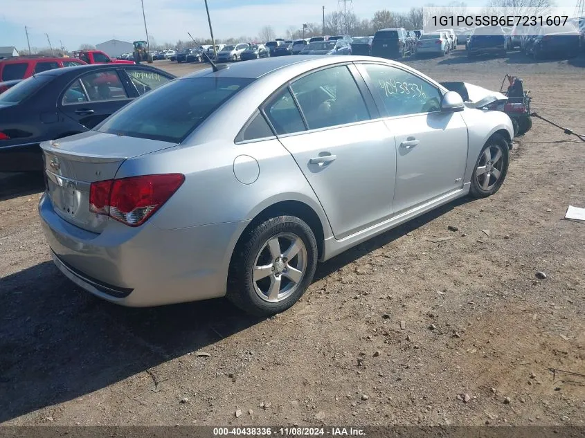 1G1PC5SB6E7231607 2014 Chevrolet Cruze 1Lt Auto