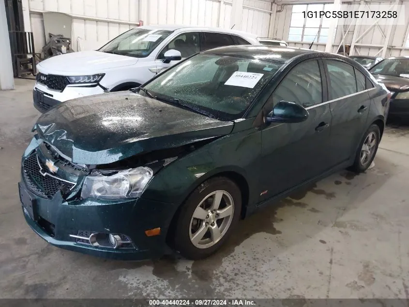 1G1PC5SB1E7173258 2014 Chevrolet Cruze 1Lt Auto