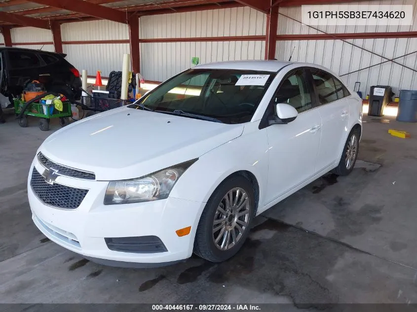 2014 Chevrolet Cruze Eco Auto VIN: 1G1PH5SB3E7434620 Lot: 40446167