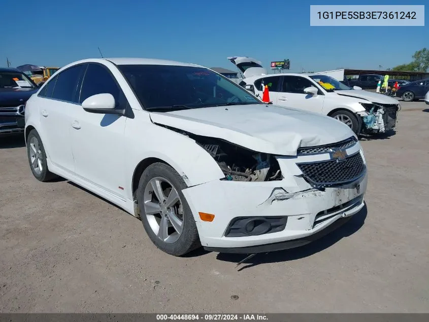 1G1PE5SB3E7361242 2014 Chevrolet Cruze 2Lt Auto