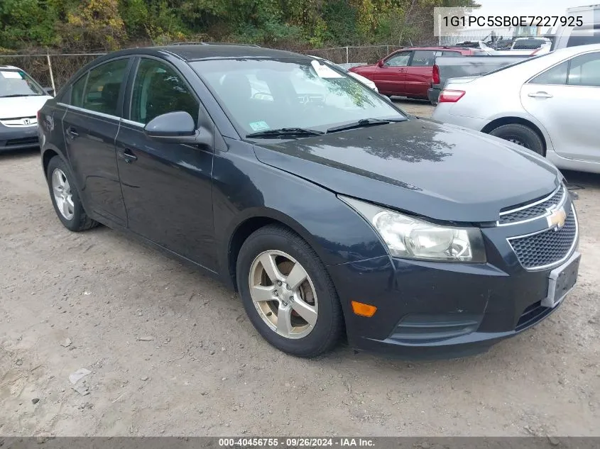 2014 Chevrolet Cruze 1Lt Auto VIN: 1G1PC5SB0E7227925 Lot: 40456755