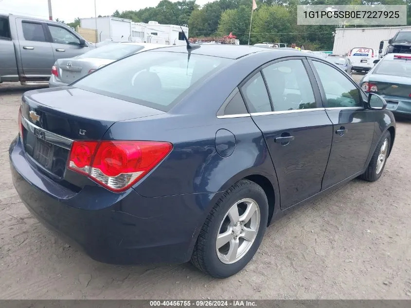 2014 Chevrolet Cruze 1Lt Auto VIN: 1G1PC5SB0E7227925 Lot: 40456755