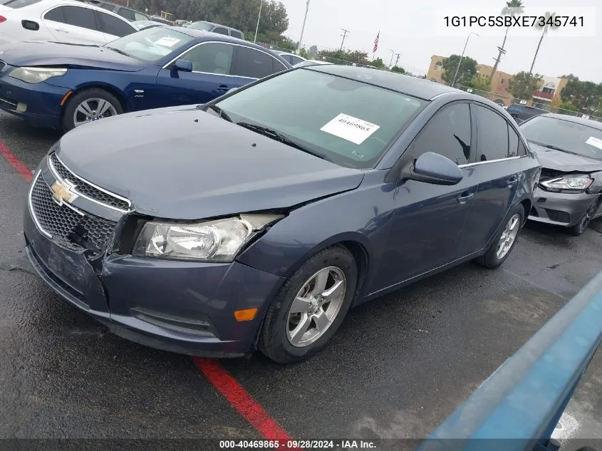 2014 Chevrolet Cruze 1Lt Auto VIN: 1G1PC5SBXE7345741 Lot: 40469865