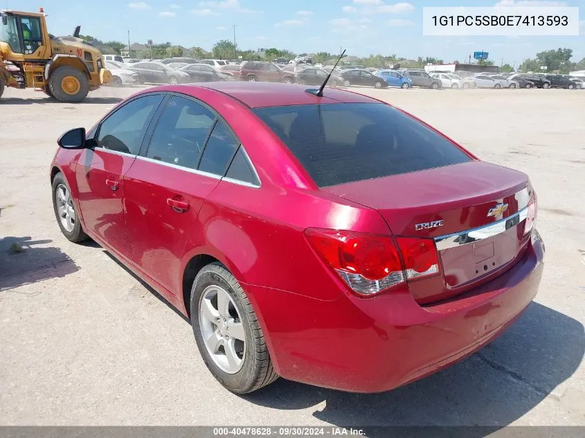 2014 Chevrolet Cruze 1Lt Auto VIN: 1G1PC5SB0E7413593 Lot: 40478628