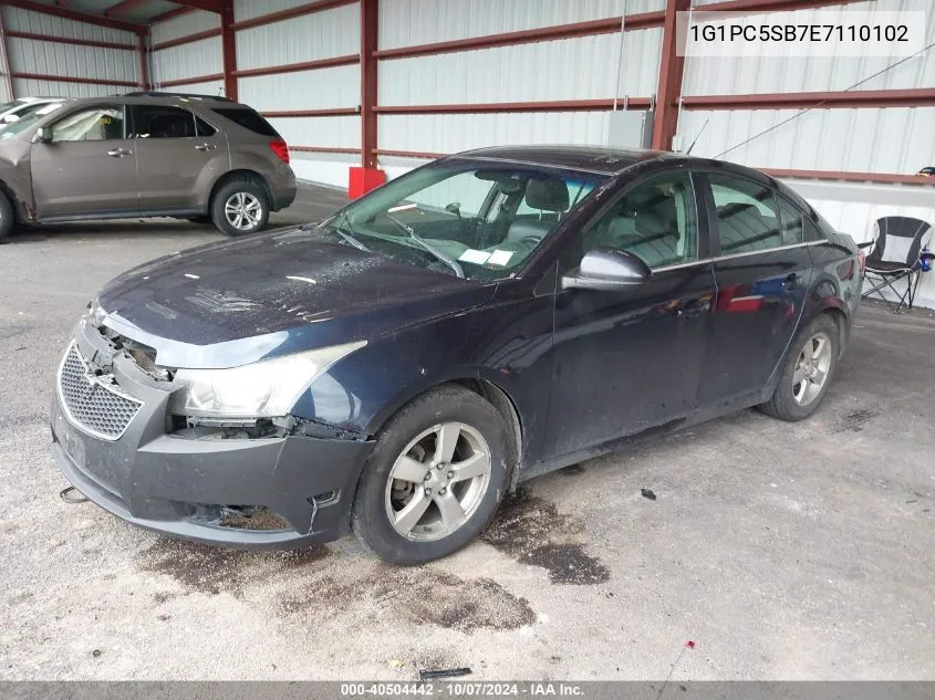 2014 Chevrolet Cruze 1Lt Auto VIN: 1G1PC5SB7E7110102 Lot: 40504442