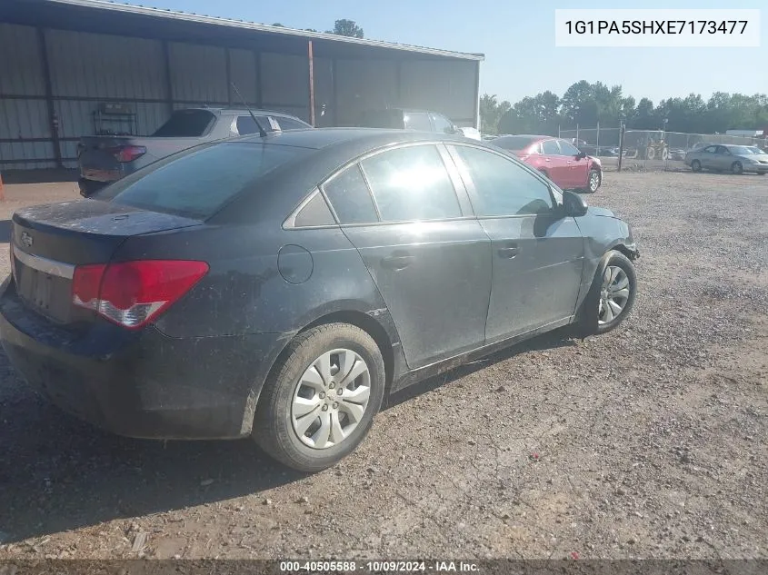 2014 Chevrolet Cruze Ls VIN: 1G1PA5SHXE7173477 Lot: 40505588