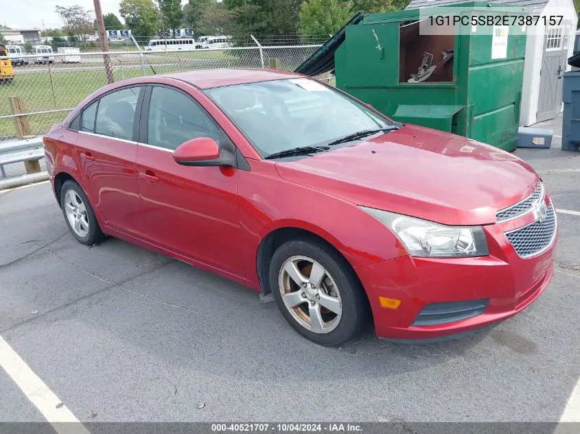 2014 Chevrolet Cruze 1Lt Auto VIN: 1G1PC5SB2E7387157 Lot: 40521707