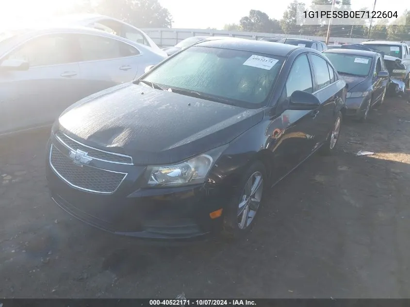 2014 Chevrolet Cruze Lt VIN: 1G1PE5SB0E7122604 Lot: 40522171