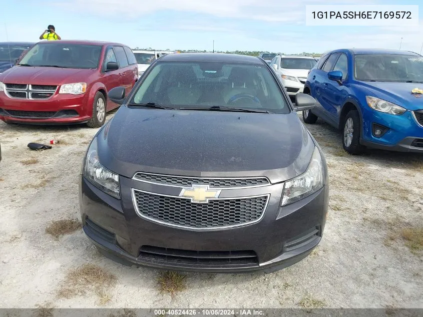 1G1PA5SH6E7169572 2014 Chevrolet Cruze Ls