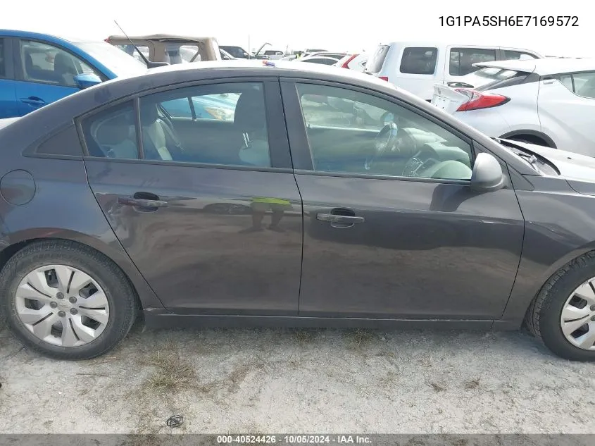 1G1PA5SH6E7169572 2014 Chevrolet Cruze Ls