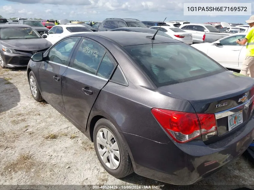 1G1PA5SH6E7169572 2014 Chevrolet Cruze Ls