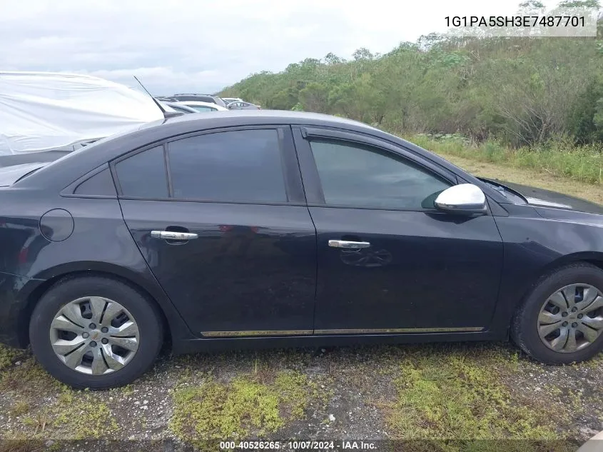 2014 Chevrolet Cruze Ls VIN: 1G1PA5SH3E7487701 Lot: 40526265