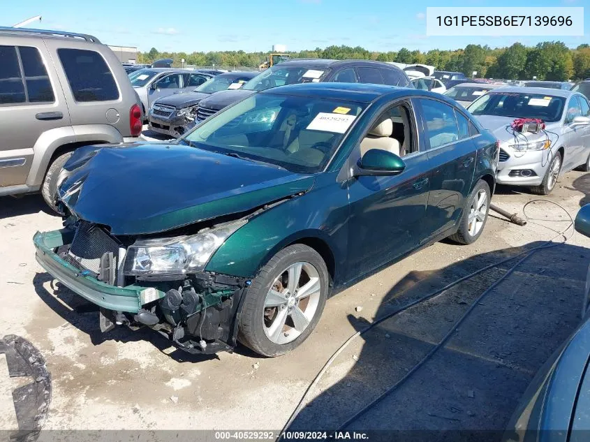 1G1PE5SB6E7139696 2014 Chevrolet Cruze 2Lt Auto