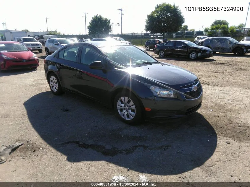 2014 Chevrolet Cruze Ls Manual VIN: 1G1PB5SG5E7324990 Lot: 40531916