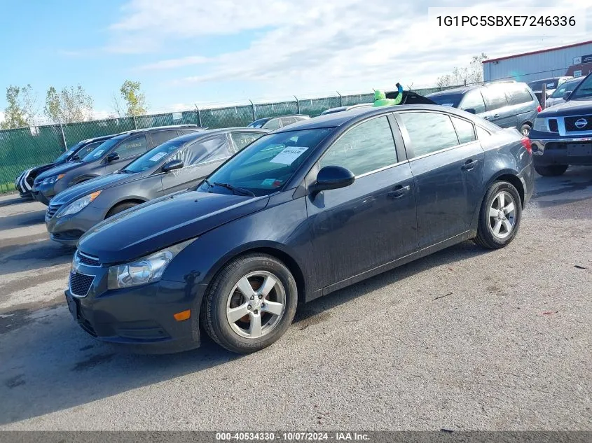 2014 Chevrolet Cruze 1Lt Auto VIN: 1G1PC5SBXE7246336 Lot: 40534330