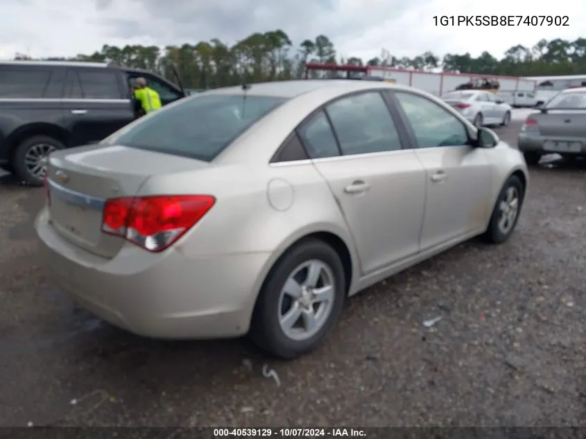 2014 Chevrolet Cruze Lt VIN: 1G1PK5SB8E7407902 Lot: 40539129