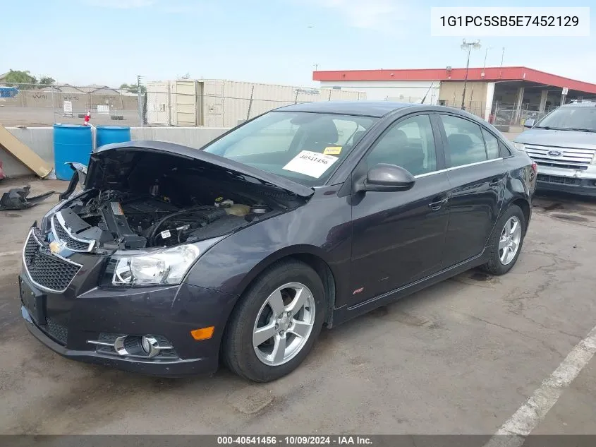 2014 Chevrolet Cruze 1Lt Auto VIN: 1G1PC5SB5E7452129 Lot: 40541456