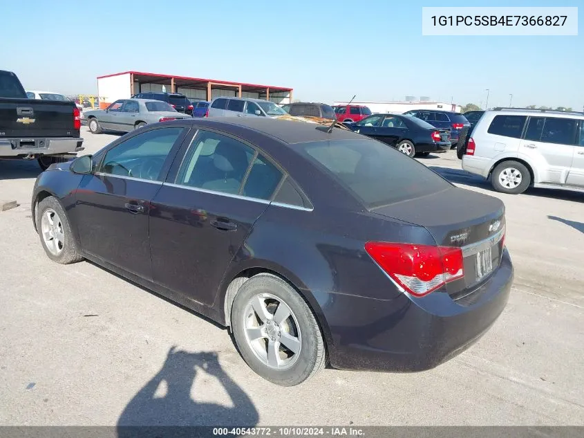 1G1PC5SB4E7366827 2014 Chevrolet Cruze 1Lt Auto