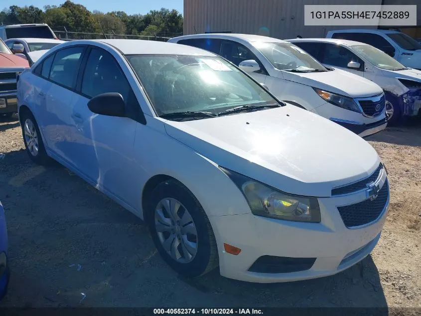 2014 Chevrolet Cruze Ls Auto VIN: 1G1PA5SH4E7452889 Lot: 40552374